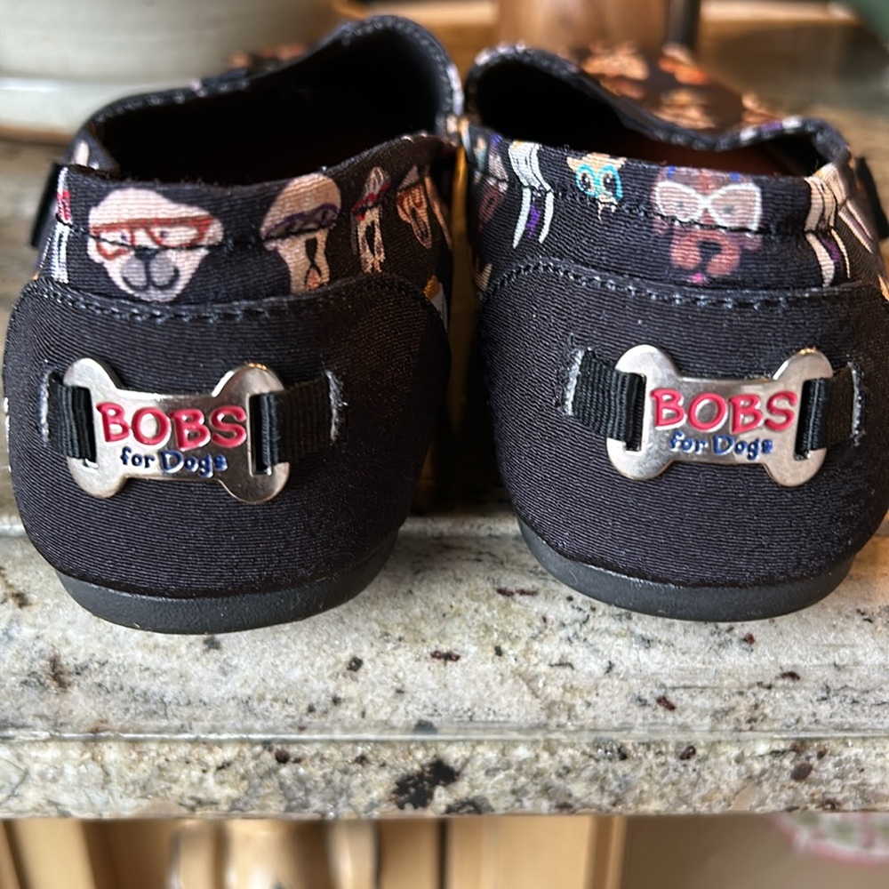 Bob’s from Skechers Dog Print Slip Ons, 10 - Picture 5 of 6